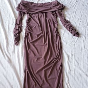 Asos maternity bodycon midi dress